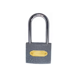 YMK Eko Gri Döküm Uzun Kancalı Asma Kilit 32mm