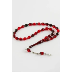 Zeytin Şekilli Plastik Tesbih 8*11 mm