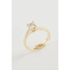 Zirkon Tek Taşlı Yüzük