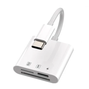 ZR498 Nk-1011Tc Type-C 3 İn 1 Memory Card Reader