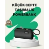 2000mAh Mini Powerbank Dahili Konektörlü PD 20W