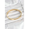316L Çelik Gold Renk 65 mm Kadın Kelepçe Bileklik