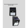 4 Modlu Solar Led Bahçe Ve Garaj Lambası