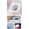 50 Adet Biyobozulur Klozet Kapağı Poşeti Seyahat Tipi Taşınabilir Klozet Kılıfı