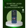 50 Metre Lazer Mesafe Ölçer Profesyonel Dijital Ölçüm Cihazı