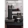 500 ml Kapasiteli Taşınabilir Basınçlı Termos Seti Günlük Kullanım için İdeal