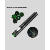 5000mw Yeşil Lazer Pointer Profesyonel Uzun Menzilli