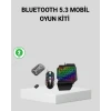 5in1 Mobil Oyun Kiti Bluetooth 5.3 Mini RGB Klavye Mouse Dönüştürücü Seti
