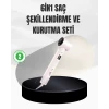 6 Başlıklı Hızlı Kurutma ve Bukle Şekillendirme Seti