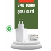 67 Watt Turbo Şarj Cihazı Xiaomi Redmi Note 10 11 12 Uyumlu