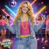 ieg™ Neon Sarı Boncuk Kolye 80 cm – Retro 80’ler 90’lar Parti Aksesuarı