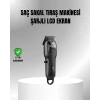 7000 RPM Güçlü Motorlu LCD Göstergeli Şarjlı Tıraş Makinesi