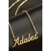 Adalet isimli kolye (Kişiye Özel)