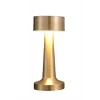 Altın Rengi Masa Ve Gece Lambası Dokunmatik Şarjlı Masa Lambası