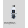 Ampul Tipi Wifi Kamera 2mp Lensli Full Hd Görüntü Ve Akıllı Hareket Algılama