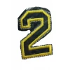 Aplike Ütü İle Yapışan 2 Rakamı Arma 2x4 cm