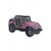 Aplike Ütü İle Yapışan Jeep pembe Arma 2,5x3 cm