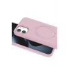 Apple iPhone 11 Regal Magsafe Standlı Kapak - Açık Pembe