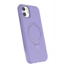 Apple iPhone 11 Regal Magsafe Standlı Kapak - Lila