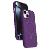 Apple iPhone 14 Regal Magsafe Standlı Kapak - Derin Mor