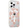 Apple iPhone 15 Pro Floral Magsafe Kapak - Pembe