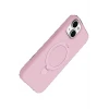 Apple iPhone 15 Regal Magsafe Standlı Kapak - Açık Pembe