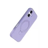 Apple iPhone 16 Regal Magsafe Standlı Kapak - Lila