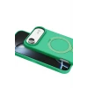 Apple iPhone 17 Air Regal Magsafe Standlı Kapak - Yeşil