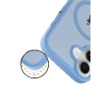 Apple iPhone 17 Jota Magsafe Kapak - Açık Mavi
