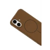 Apple iPhone 17 Jully Magsafe Kapak - Kahverengi
