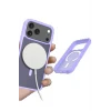 Apple iPhone 17 Pro Jota Magsafe Kapak - Lila
