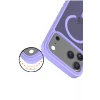 Apple iPhone 17 Pro Max Jota Magsafe Kapak - Lila
