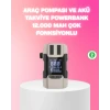 Araç Hava Pompası ve Akü Takviye Powerbank 12.000 mAh Çok Fonksiyonlu