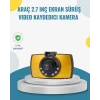 Araç İçi HD DVR Kamera G Sensor ve Hareket Algılama Özellikli