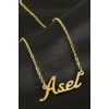 Asel İsimli Kolye (Kişiye Özel)