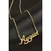 Aygün İsimli Kolye (Kişiye Özel)