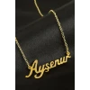 Ayşenur isimli kolye (Kişiye Özel)