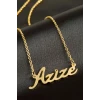 Azize isimli kolye (Kişiye Özel)
