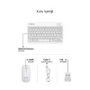 Beyaz Kablosuz Klavye Ve Mouse Seti
