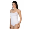 BEYAZ   1927 İp Askıllı Ripli String Body