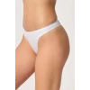 BEYAZ   2802 Yapıştırma Lazer Kesim String Külot