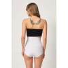 BEYAZ   2842 Lazer Dantelli Slip Korse