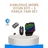 Bluetooth 5.3 Mobil Oyun Kiti – Pubg Ve Codm İçin 5 Parça Set