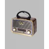 Bluetooth Özellikli Nostalji Radyo 3 Bant Fm Am Sw