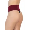 BORDO  2048 Seamless Çift Renk String Korse