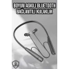 Boyun Bantlı Bluetooth Kulaklık Yüksek Ses Kaliteli 100 Saat Kulaklık