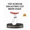 Boyun ve Gıdı Toparlayıcı EMS Cilt Sıkılaştırıcı 7000 Titreşim Isı Terapisi