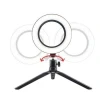 İEG® 8inç 20cm Youtube Instagram Tiktok Selfie  Stüdyo Video Fotoğraf Ring Light  Tripod Led Halk