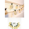 İEG® Dekoratif Pilli Pineapple Ananas Pilli Şerit Led Işık (1 Metre)