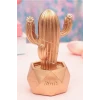 İEG® Led Işıklı Sevimli Kaktüs Dekoratif Masa Lambası Mini Biblo Gece Lambası-GOLD